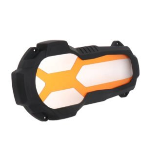 Motorcycle Headlight Protector for BMW R1200GS and R1250GS Series - Orange Accent