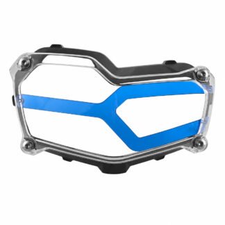 Motorcycle Headlight Protector for BMW F800GS and F900GS Adventure - Blue Accent