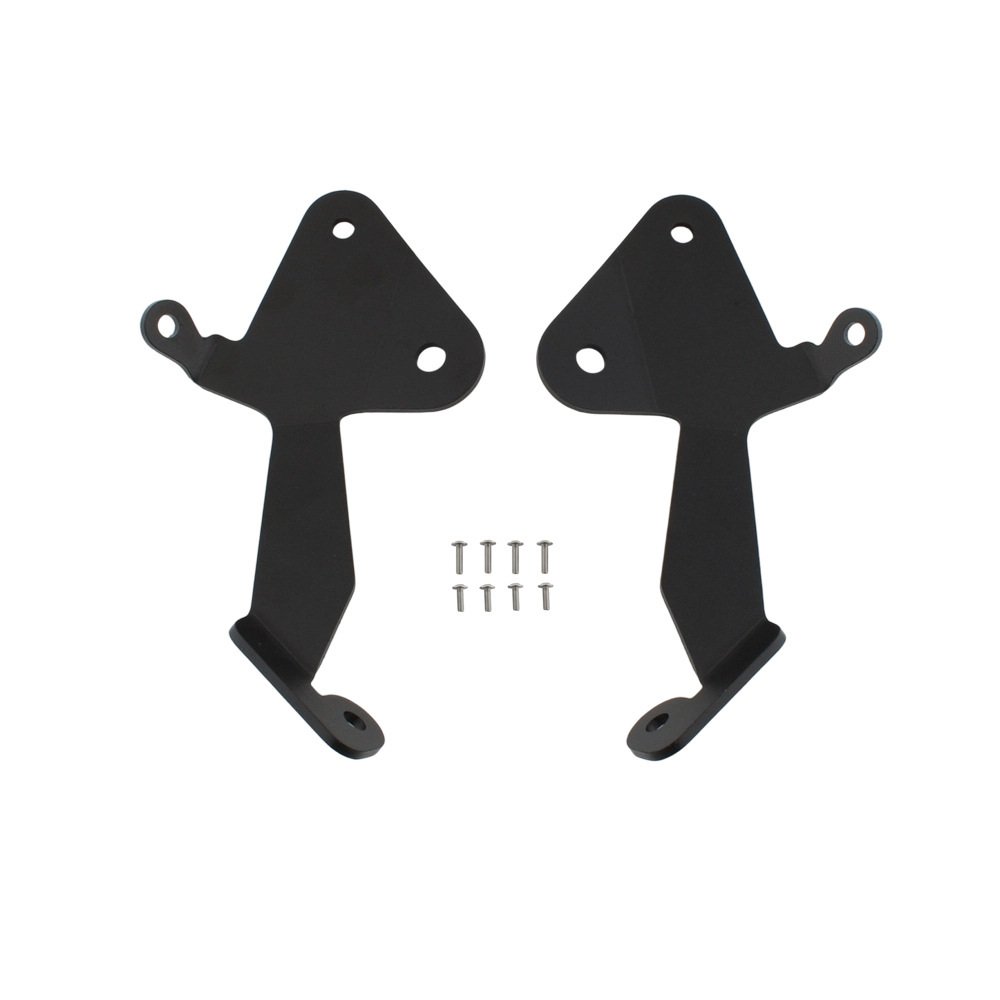 Motorcycle Auxiliary Light Bracket for BMW F750GS and F850GS - Black
