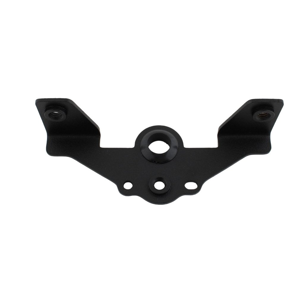 Motorcycle Headlight Support and Auxiliary Light Bracket for Kawasaki Ninja 400 - Black
