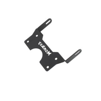 Motorcycle Auxiliary Light Bracket for Honda Monkey 125 - Black