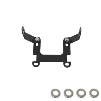 Motorcycle Auxiliary Light Bracket for Honda Grom 125 and MSX125 Series - Black