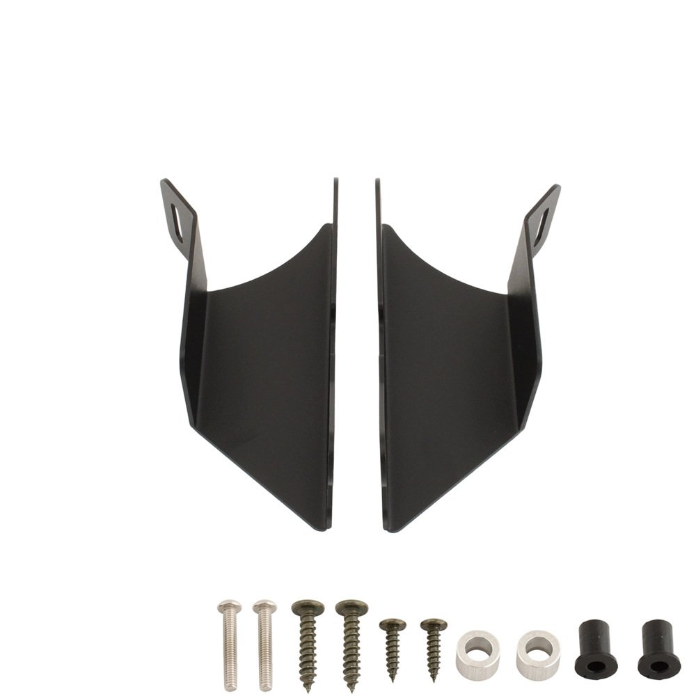 Motorcycle Auxiliary Light Bracket for Yamaha XMAX 300 2018-2026 - Black
