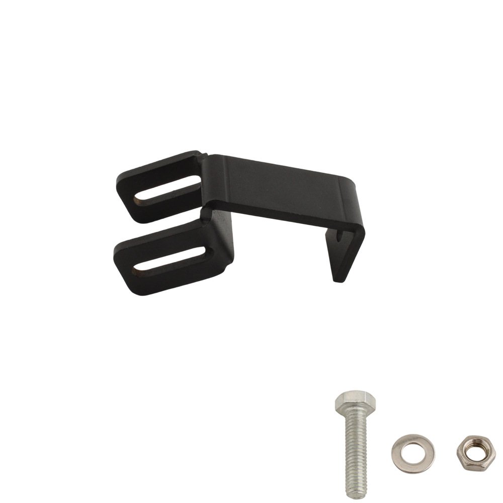 Motorcycle Auxiliary Light Bracket for Yamaha XMAX 250 and XMAX 300 - Black