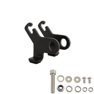 Motorcycle Auxiliary Light Bracket for Triumph Trident 660 - Black