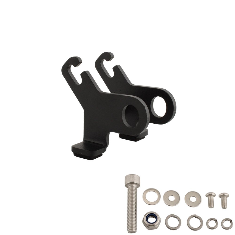 Motorcycle Auxiliary Light Bracket for Triumph Trident 660 - Black