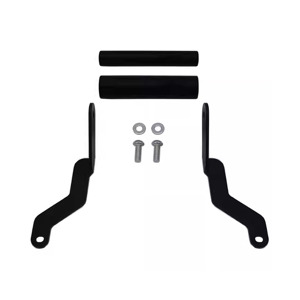 Motorcycle GPS Navigation Bracket for BMW C400X 2019-2024 - 12 mm and 22 mm - Black