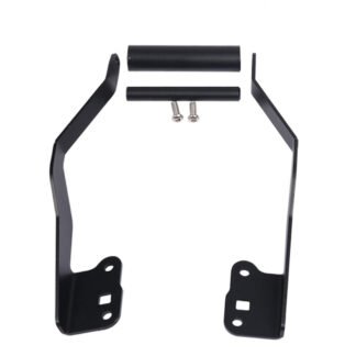 Motorcycle GPS Navigation Bracket for BMW F750GS, F850GS, F800GS and F900GS Adventure - 12 mm and 22 mm - Black