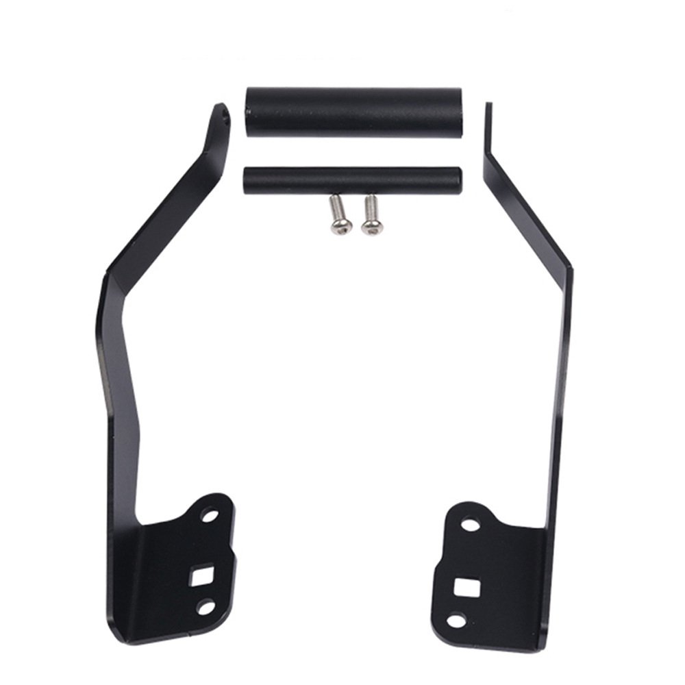 Motorcycle GPS Navigation Bracket for BMW F750GS, F850GS, F800GS and F900GS Adventure - 12 mm and 22 mm - Black