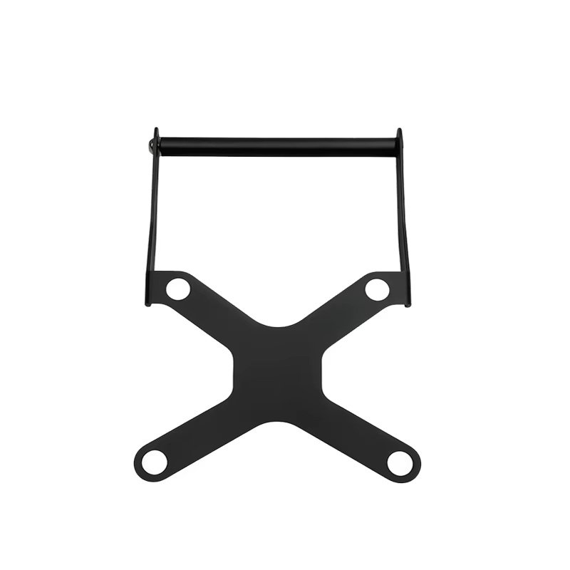 Motorcycle GPS Navigation Bracket for Royal Enfield Himalayan 450 2024 Onwards - 12 mm - Black