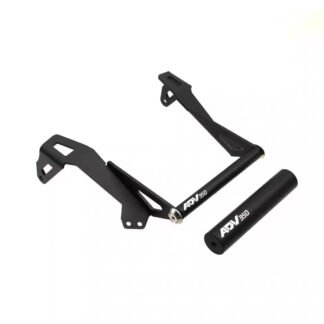 Motorcycle GPS Navigation Bracket for Honda ADV350 2025 - 12 mm and 22 mm - Black