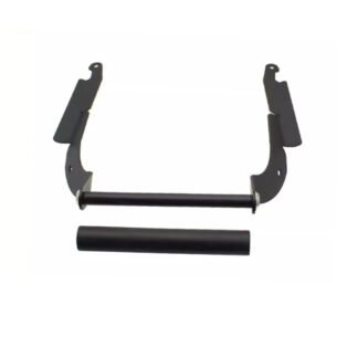 Motorcycle GPS Navigation Bracket for Yamaha XMAX 125, XMAX 250 and XMAX 300 Series - 12 mm and 22 mm - Black