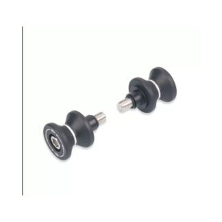 Swingarm Spools For CFMOTO 675SR-R / 675NK - Black
