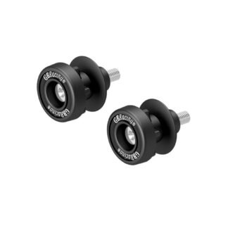 Swingarm Spools For Kawasaki Ninja 400 / Z900 - Black