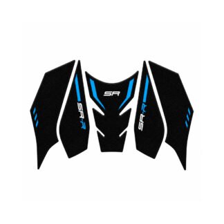 Fuel Tank Pad For CFMOTO 675SR - Black and Blue