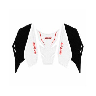Fuel Tank Pad For CFMOTO 675SR - White and Red