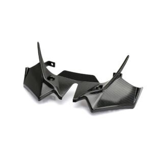 Aerodynamic Winglets For Kawasaki Z650 - Carbon Pattern